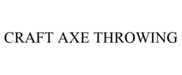 CRAFT AXE THROWING trademark