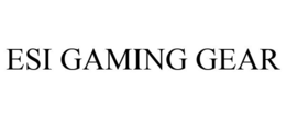 ESI GAMING GEAR trademark