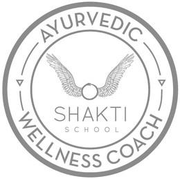 AYURVEDIC WELLNESS COACH SHAKTI SCHOOL trademark