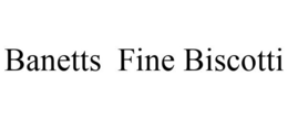 BARNETTS FINE BISCOTTI trademark