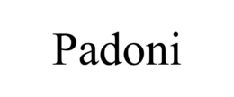 PADONI trademark