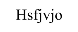 HSFJVJO trademark