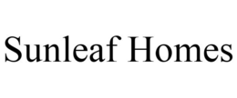SUNLEAF HOMES trademark
