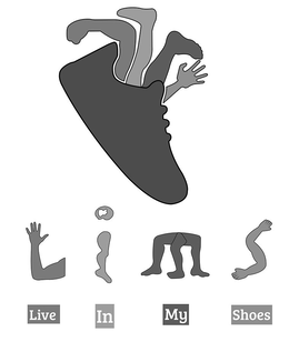 LIMS LIVE IN MY SHOES trademark
