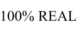 100% REAL trademark