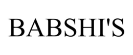 BABSHI'S trademark