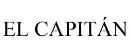 EL CAPITÁN trademark