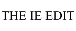 THE IE EDIT trademark