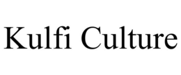 KULFI CULTURE trademark