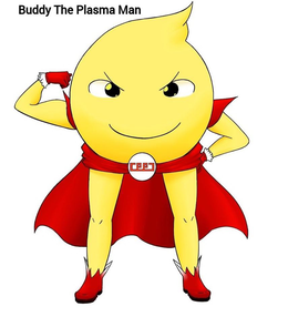 BUDDY THE PLASMA MAN CPPC trademark