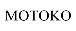 MOTOKO trademark