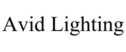 AVID LIGHTING trademark