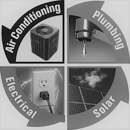 AIR CONDITIONING PLUMBING ELECTRICAL SOLAR trademark