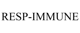 RESP-IMMUNE trademark