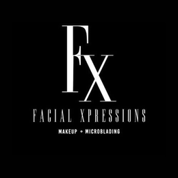 FX FACIAL XPRESSIONS MAKEUP · MICROBLADING trademark