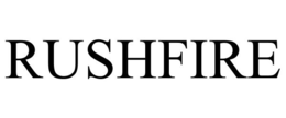RUSHFIRE trademark