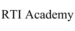RTI ACADEMY trademark