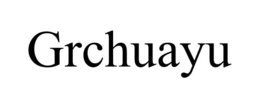 GRCHUAYU trademark