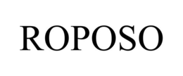 ROPOSO trademark