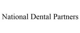 NATIONAL DENTAL PARTNERS trademark