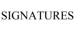 SIGNATURES trademark