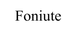 FONIUTE trademark