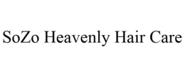 SOZO HEAVENLY HAIR CARE trademark
