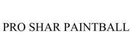 PRO SHAR PAINTBALL trademark