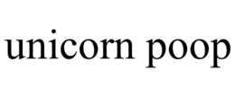 UNICORN POOP trademark