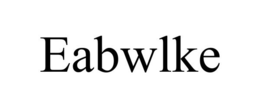 EABWLKE trademark