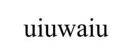 UIUWAIU trademark