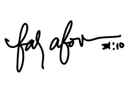 FAR ABOV 31:10 trademark