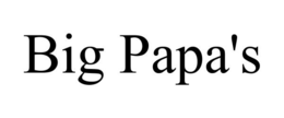 BIG PAPA'S trademark