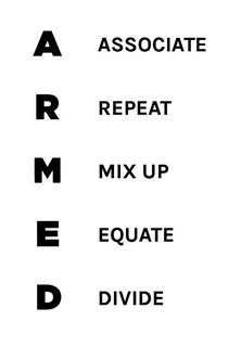 ARMED ASSOCIATE REPEAT MIX UP EQUATE DIVIDE trademark