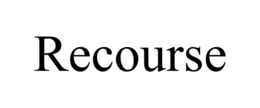 RECOURSE trademark