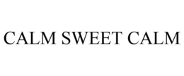 CALM SWEET CALM trademark