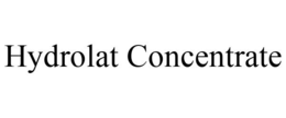 HYDROLAT CONCENTRATE trademark