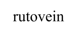 RUTOVEIN trademark