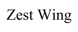 ZEST WING trademark