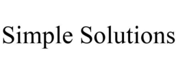 SIMPLE SOLUTIONS trademark