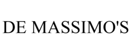 DE MASSIMO'S trademark