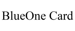 BLUEONE CARD trademark