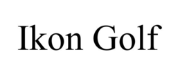 IKON GOLF trademark