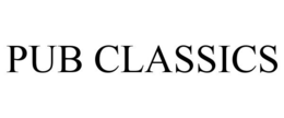 PUB CLASSICS trademark