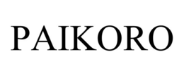 PAIKORO trademark