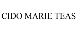 CIDO MARIE TEAS trademark