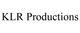 KLR PRODUCTIONS trademark