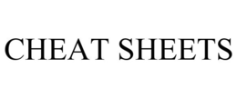 CHEAT SHEETS trademark