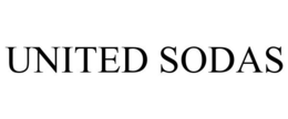 UNITED SODAS trademark