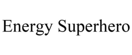 ENERGY SUPERHERO trademark